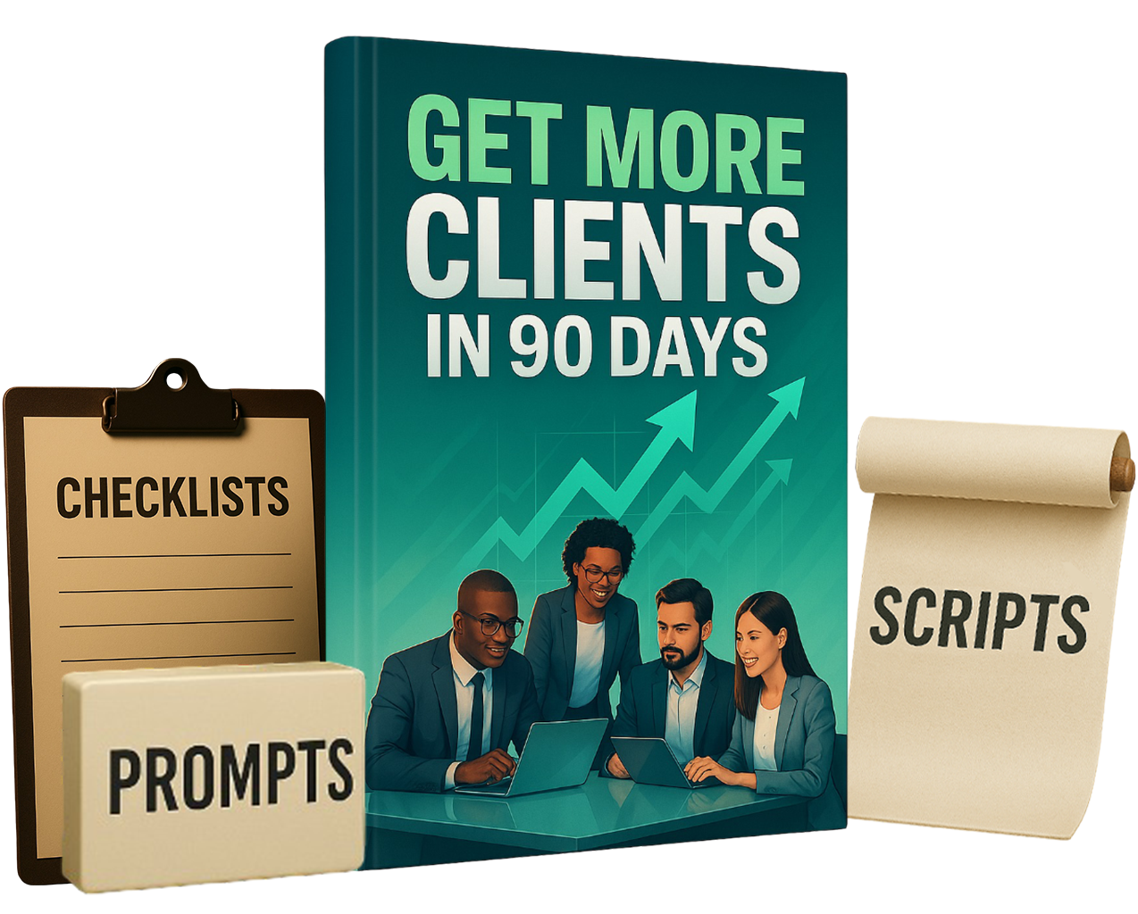 Get More Clients in 90 Days background